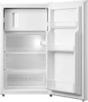 Amica KS 361 151 W Standkühlschrank, 47,5 cm breit, 80 L, LED Beleuchtung, 1 Glasablage, 1 Gemüseschublade, 3 Türablagen, weiß